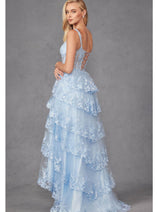 Sweetheart Sequin Appliqué Prom Gown by Juliet JT2463A