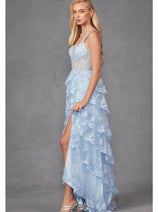 Sweetheart Sequin Appliqué Prom Gown by Juliet JT2463A