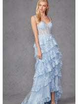 Sweetheart Sequin Appliqué Prom Gown by Juliet JT2463A