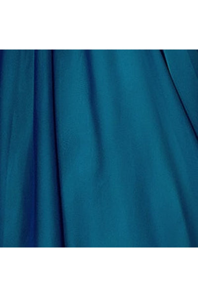 Taffeta Off Shoulder High Low Gown by Jovani 27804 - 00 / Peacock - Long Formal Dresses