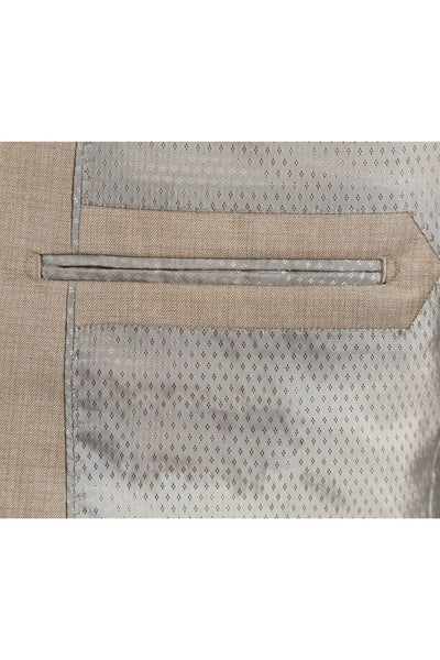 Taupe Groomsmen Suit for Men & Boys - Perfect for Weddings + Free Tie - Suits