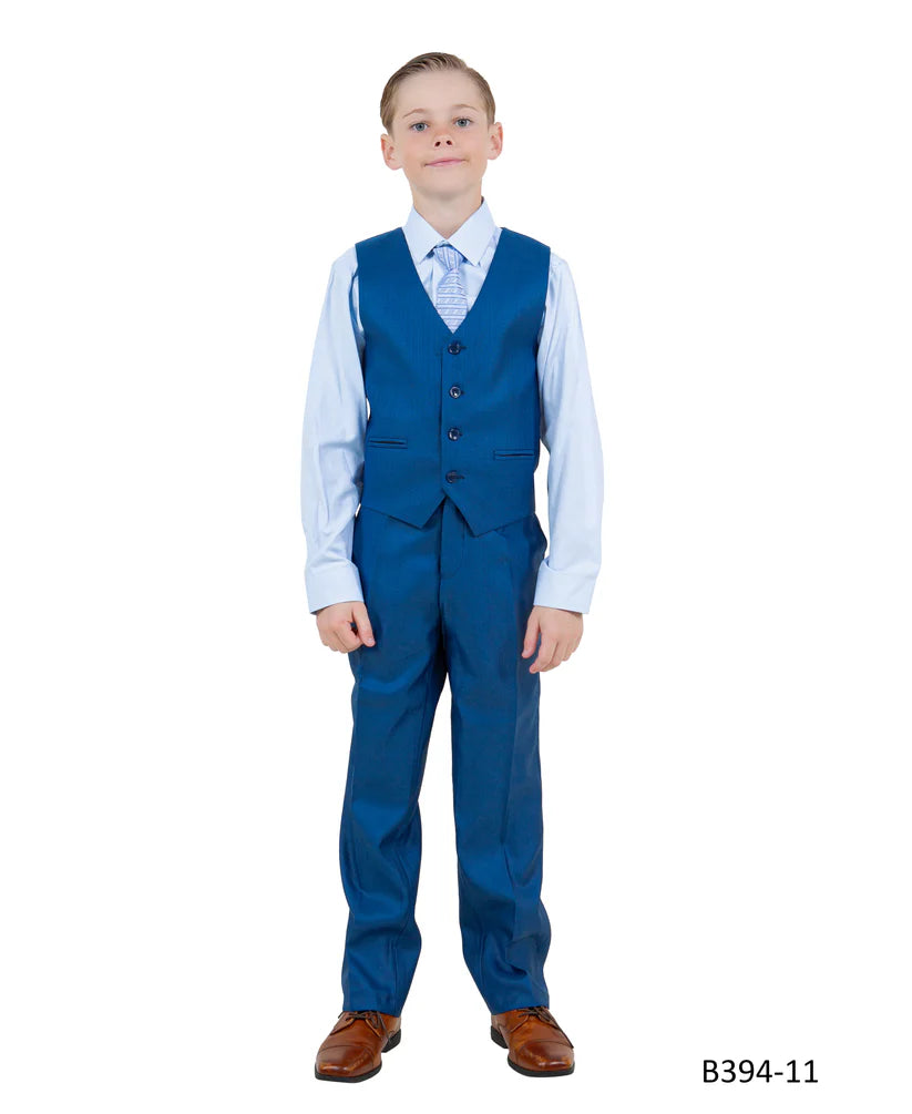 Boys Suit in Color Blue Toddler Suit For Kids -Tazio Modern Fit  -$149