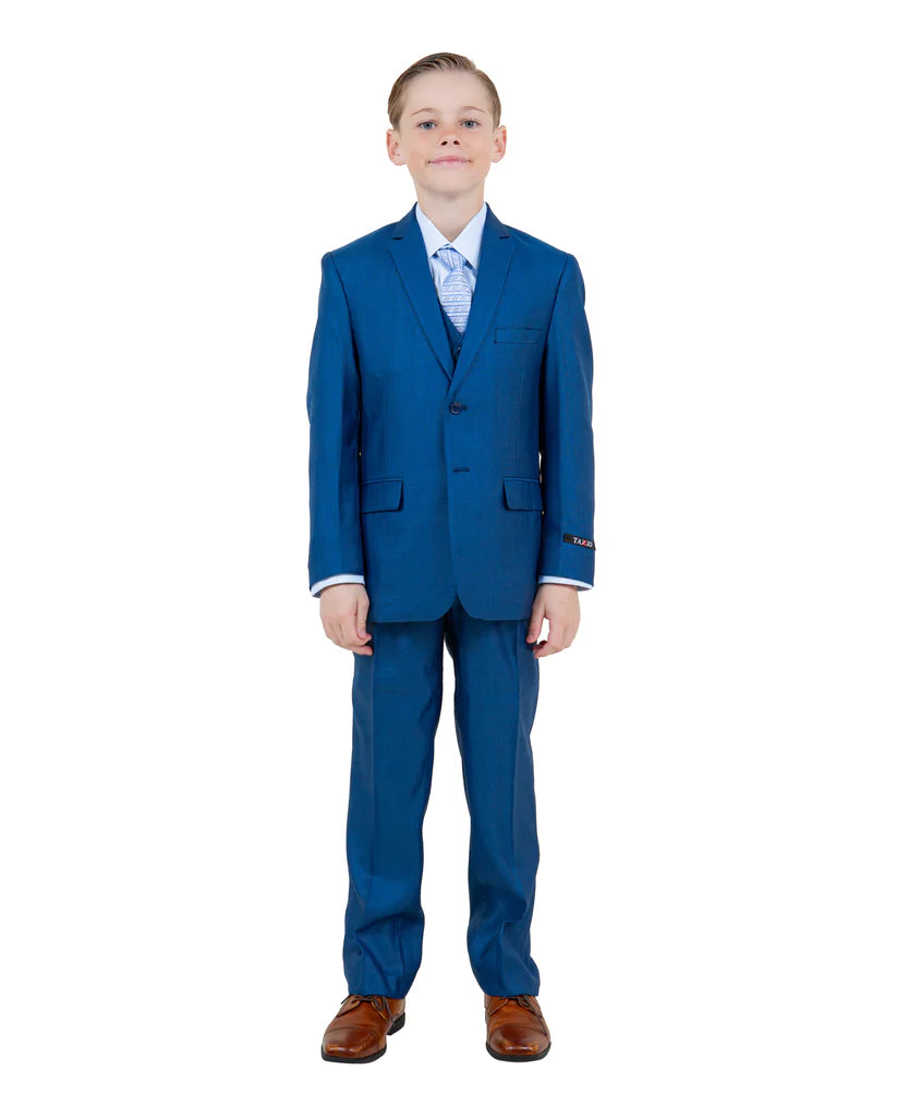 Boys Suit in Color Blue Toddler Suit For Kids -Tazio Modern Fit  -$149