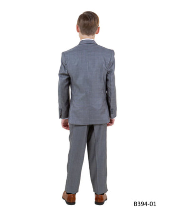 Boys Suit in Color Gray Toddler Suit For Kids  -Tazio Modern Fit - $149