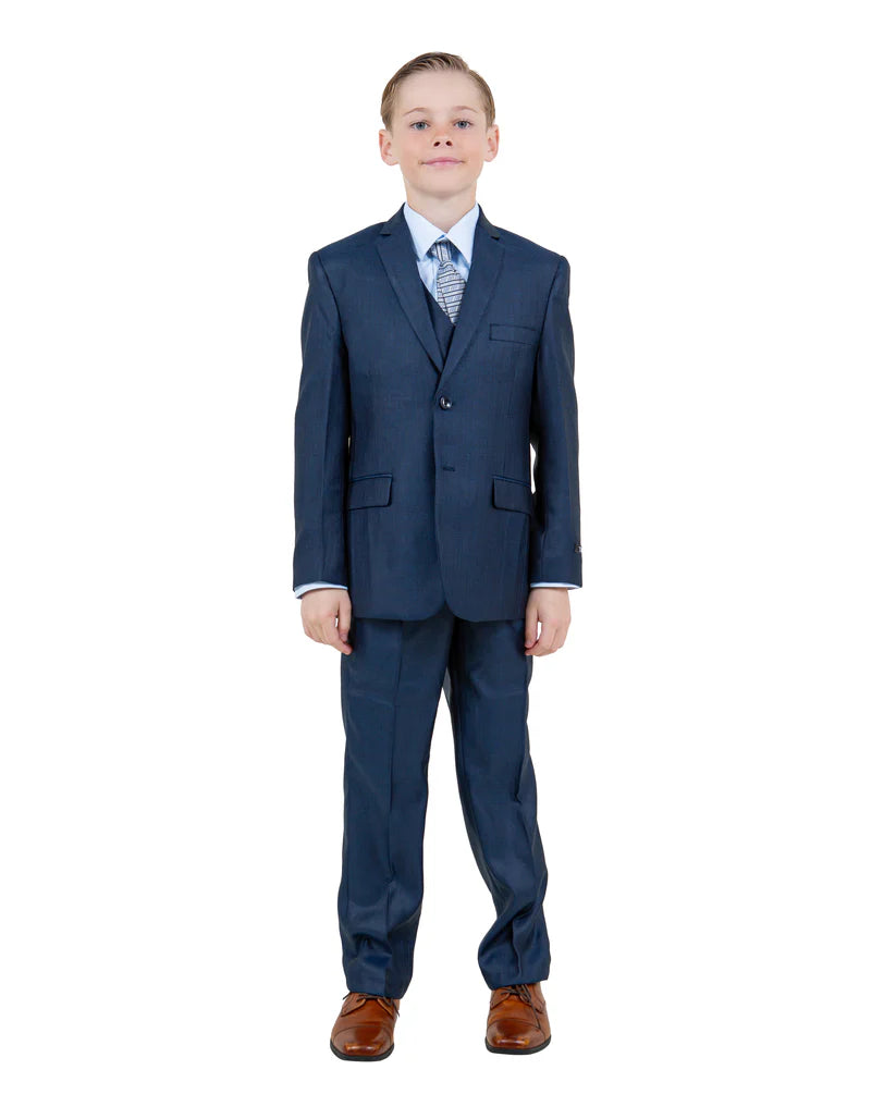 Boys Suit in Color Navy Toddler Suit For Kids -Tazio Modern Fit -$149