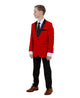 Boys Suit in Color Red/Black Toddler Suit for Kids -Tazio Regular Fit  -$149