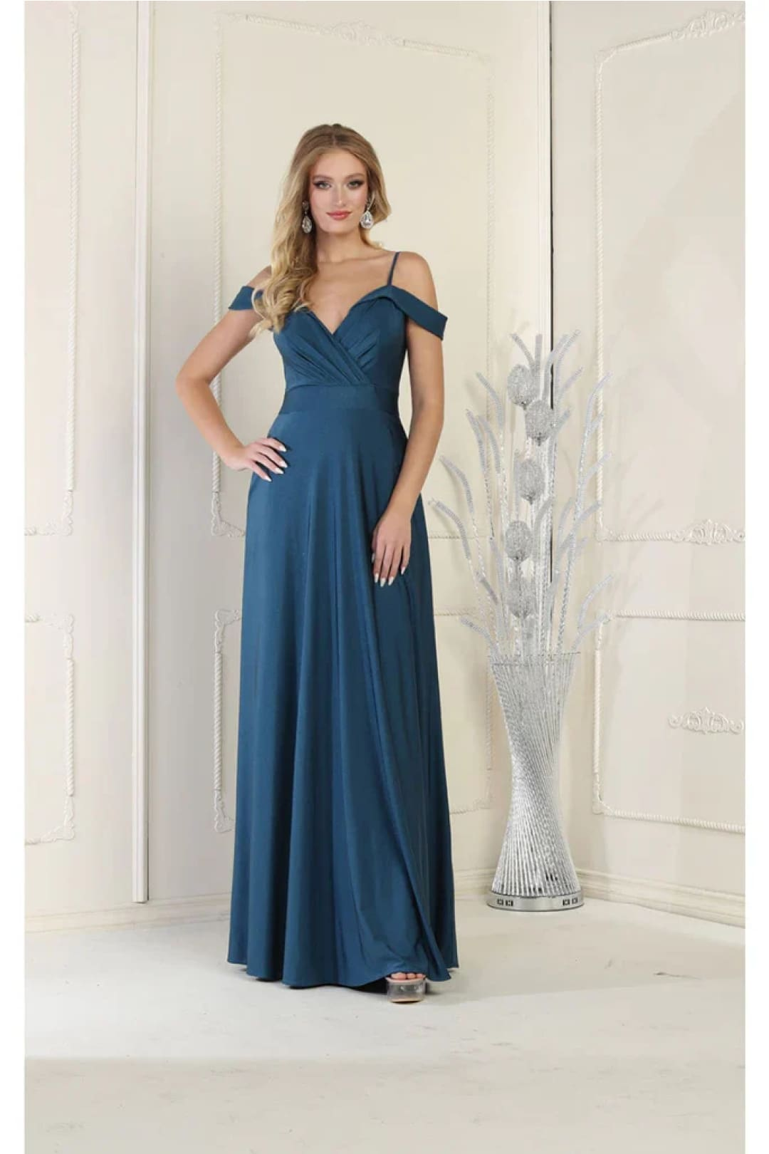Teal Blue Bridesmaid Dresses in Satin and Plus Size Gowns by MQ1988 Teal Blue Bridesmaid Dresses in Satin and Plus Size Gowns by MQ1988