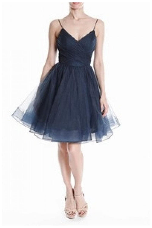 Terani Couture 1821H7761 Modern Homecoming Short Dress - Navy / 12