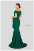 Terani Couture 1911M9339 Long Off Shoulder Prom Dress