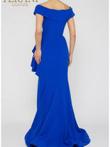 Terani Couture 1911M9339 Long Off Shoulder Mother of the Bride Dress
