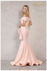 Terani Couture 1911M9339 Long Off Shoulder Prom Dress