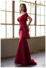 Terani Couture 1911M9339 Long Off Shoulder Prom Dress