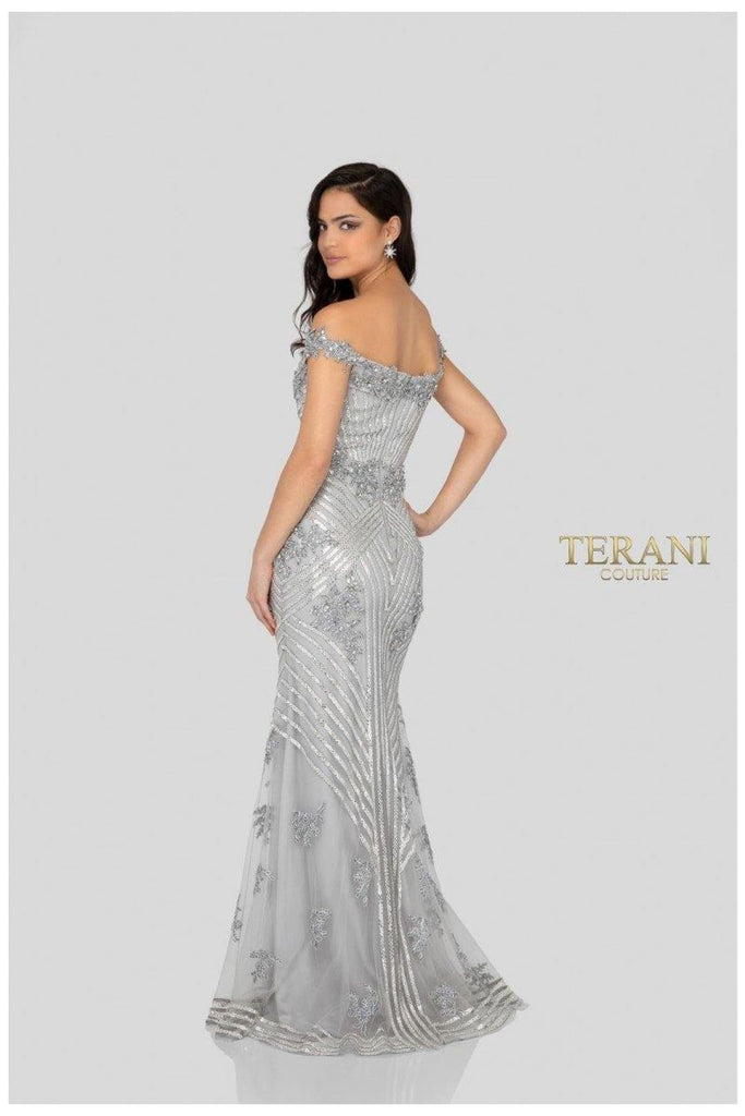 Terani Couture 1912GL9572 Luxurious Formal Long Prom Gown