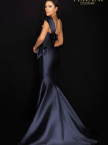 Terani 2011M2160 One Shoulder Mother of Bride Dress - Long Formal Gown