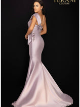 Terani 2011M2160 One Shoulder Mother of Bride Dress - Long Formal Gown