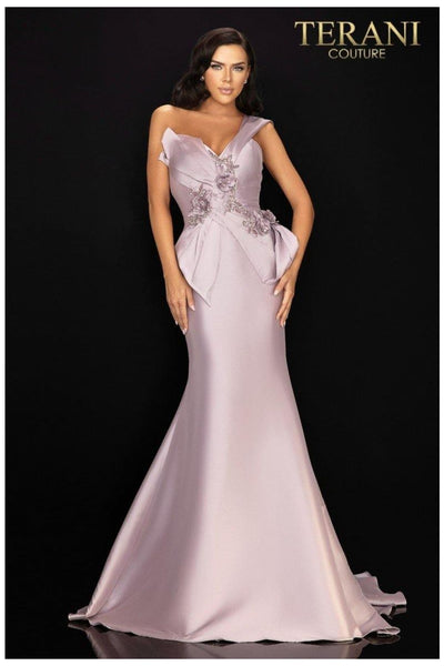 Terani Couture 2011M2160 One Shoulder Long Formal Gown