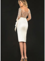 Terani Couture Long Sleeve Prom Dress Sexy Short Cocktail By 2021C2612