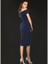 Terani Couture 2021C2625 Knee Length Mother of Bride Dress