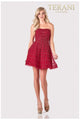 Terani Couture 2111P4250 Strapless Prom Dress for Youthful Flair