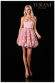 Terani Couture 2112P4391 Strapless Prom Dress with Chic Appeal - Blush / 4