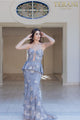 Terani Couture 231E0307 Long Peplum Mermaid Formal Dress