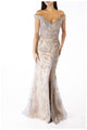 Terani Couture 232E1206-Embellished long evening dress for formal occasions.