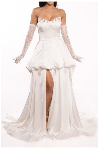 Terani Couture 241P2064-Embroidered long prom ballgown.