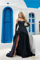 Terani Couture 241P2064-Embroidered long prom ballgown.