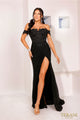 Terani Couture 241P2238-Sleek bodycon long prom dress.