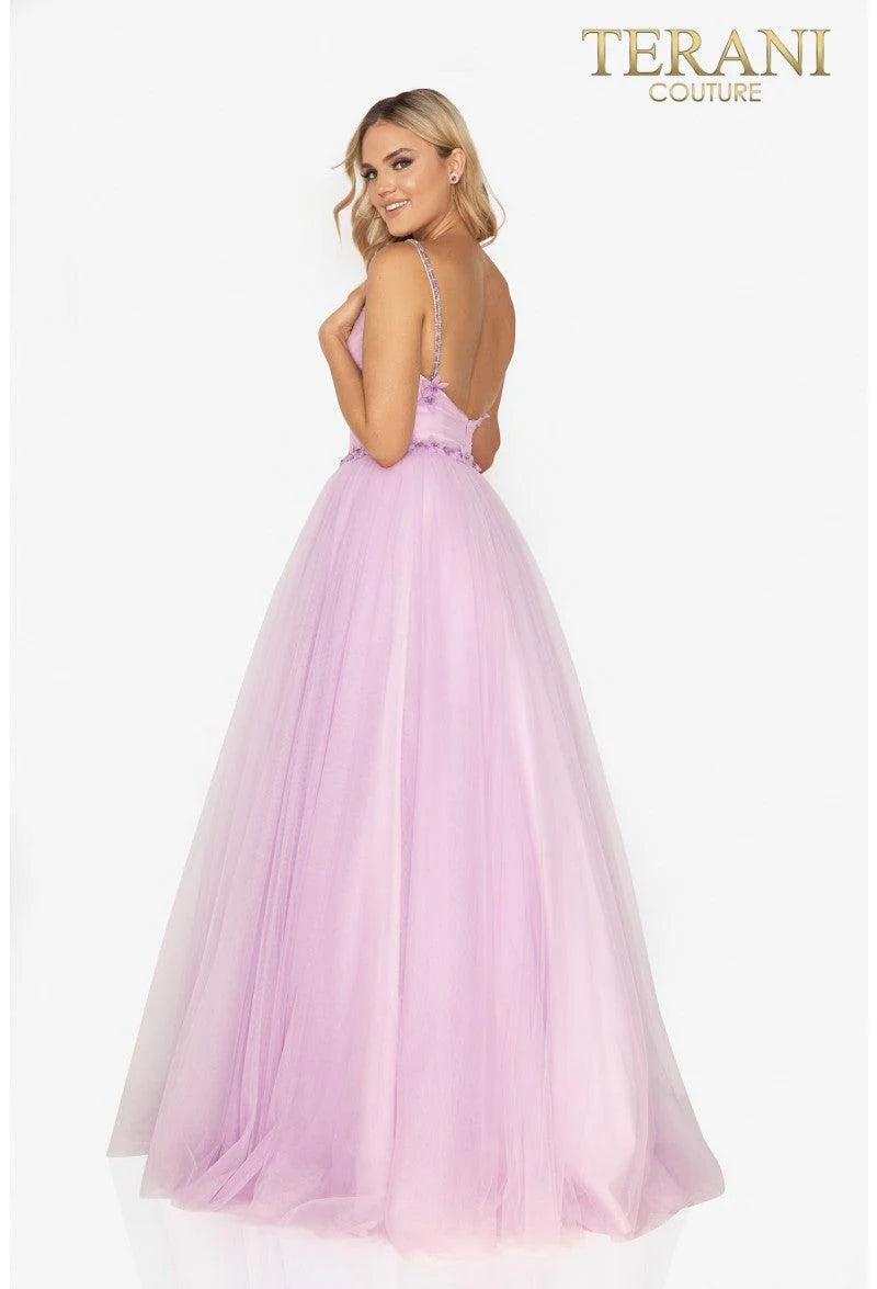 Terani Couture 2011P1232 Beaded Long Ball Gown for Prom and Formal Events