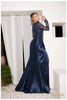 Terani Couture Bold 232M1557 Beaded Long-Sleeve Gown