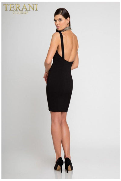 Terani Couture Dainty 1721C4014 Short Formal Evening Dress