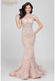 Terani Couture Fitted Long Prom Dress 1721GL4446 - The Dress Outlet