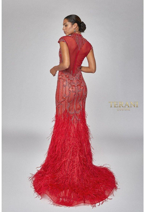 Terani Couture 1721GL4446 Embellished Long Formal Prom Gown