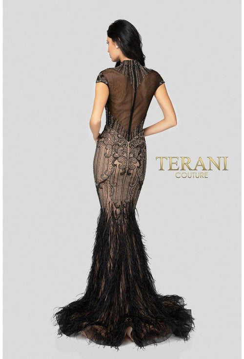 Terani Couture 1721GL4446 Embellished Long Formal Prom Gown
