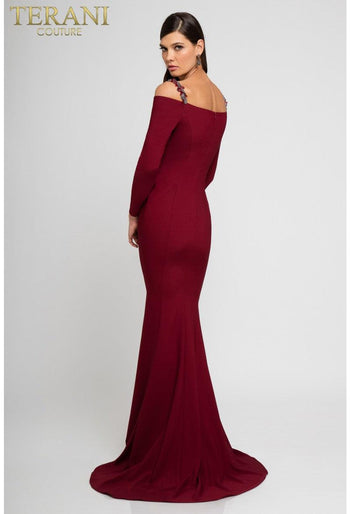 Terani Couture Vintage 1723E4502 Long Formal Gown