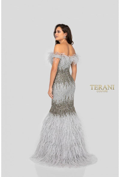 Terani Couture 1911GL9512 Beaded Long Formal Prom Gown