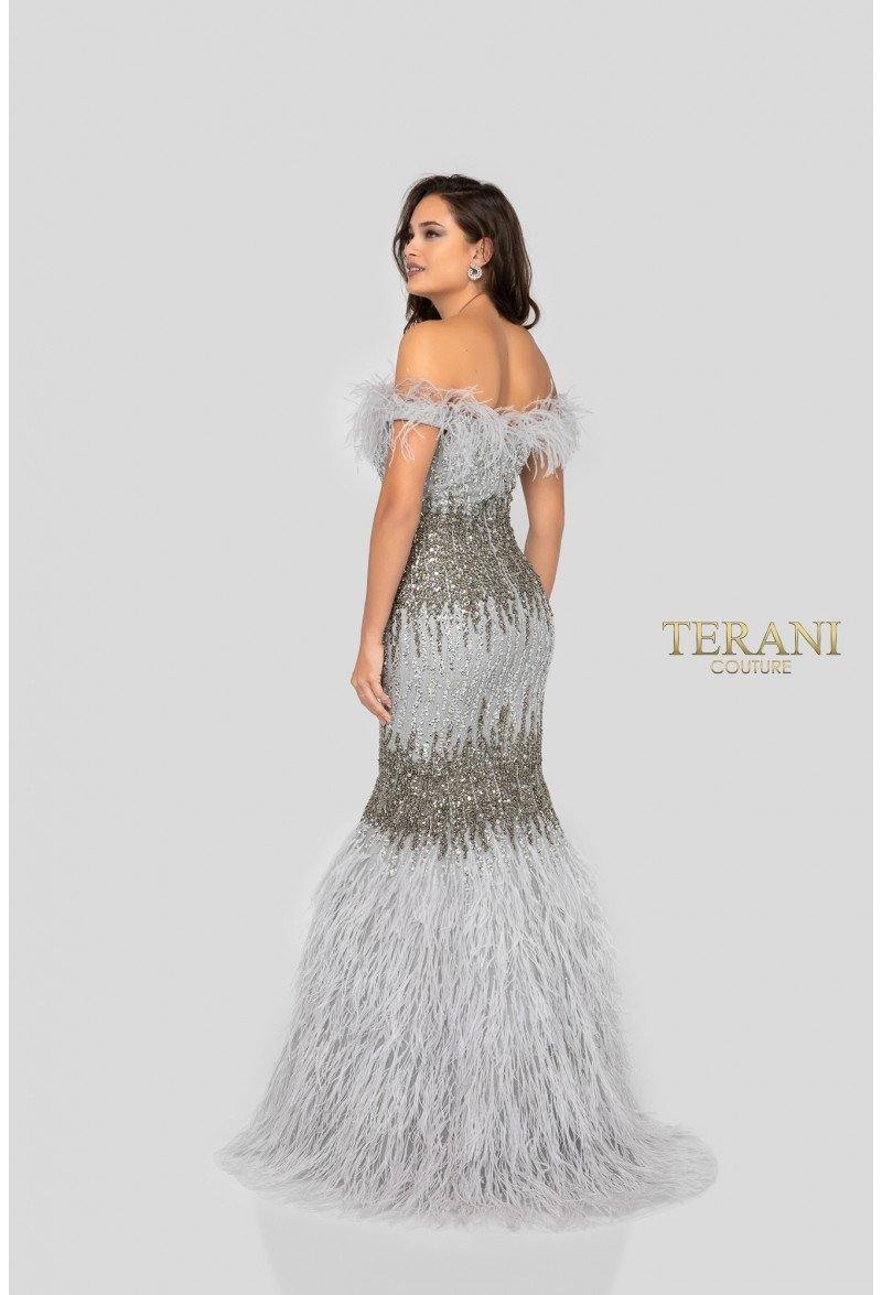 Vestido de fiesta largo formal Terani Couture 1911GL9512