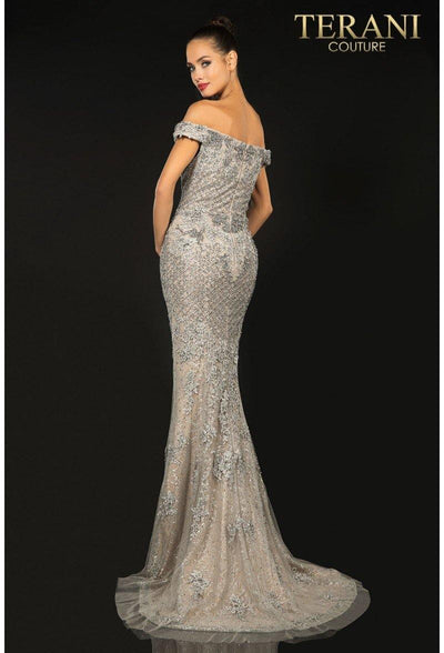 Terani Couture 1913GL9586 Embellished Long Formal Prom Gown