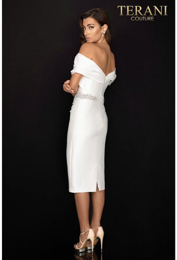 Vestido corto formal Terani Couture 2011-2009