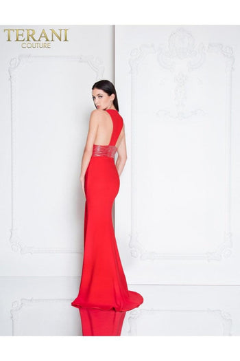 Terani Couture Glamour 1811E6103 Sexy Full-Length Gown