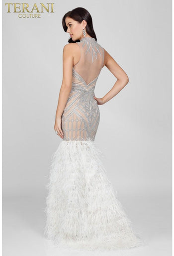 Terani Couture Chic 1721GL4452 Sophisticated Prom Gown