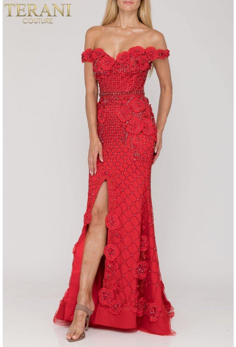 Terani Couture Radiant 1922GL0682 Full-Length Evening Dress