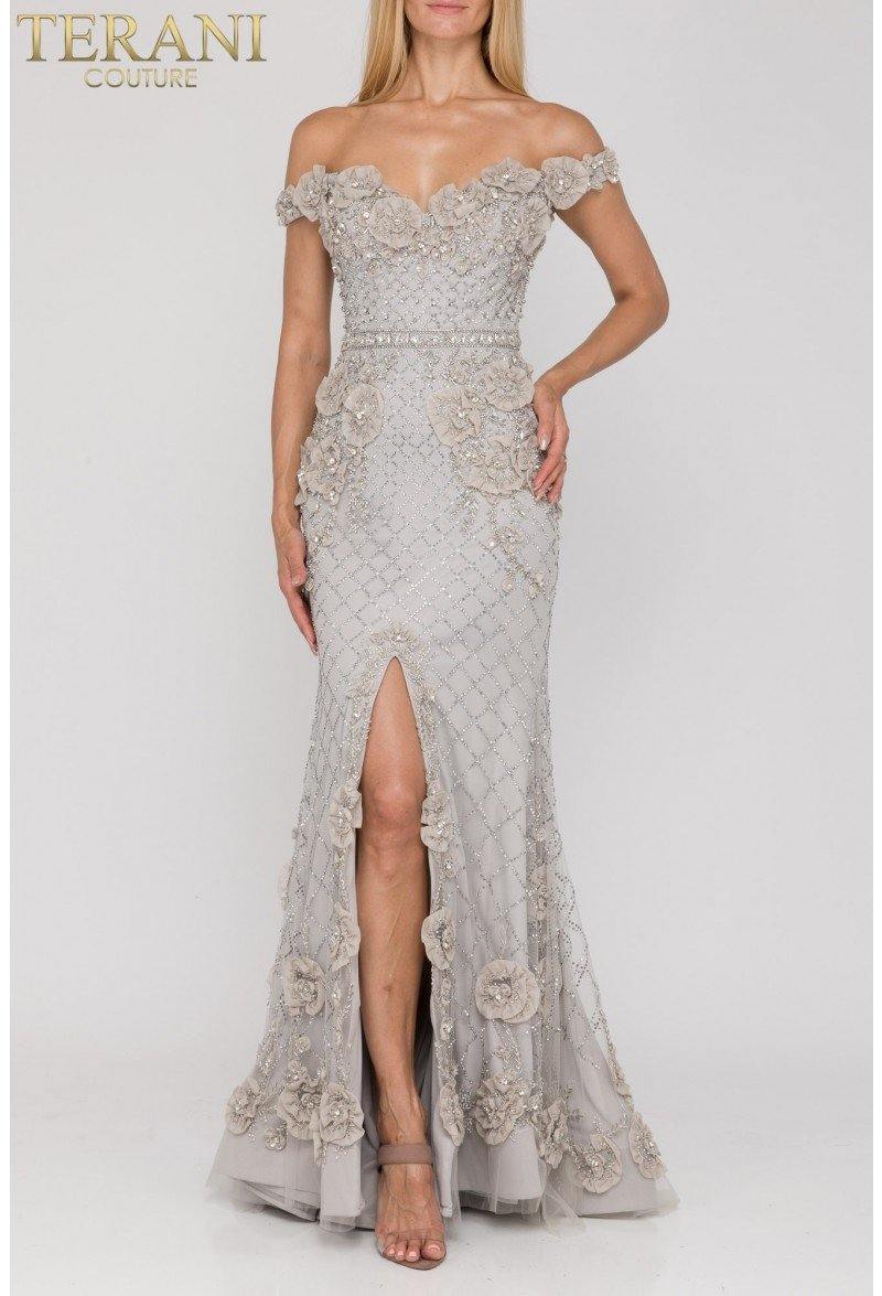 Terani Couture Radiant 1922GL0682 Full-Length Evening Dress