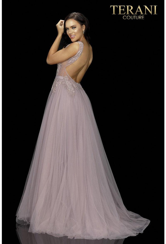 Terani Couture 2011P1109 Long Formal Prom Gown