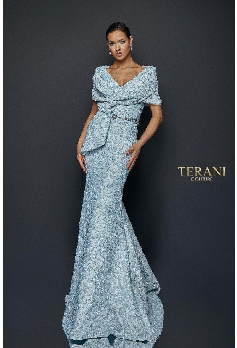 Terani Couture 1921M0726 Long Mother Of The Bride Gown