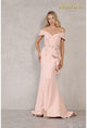 Terani Couture Long Off Shoulder Prom Dress 1911M9339 - The Dress Outlet