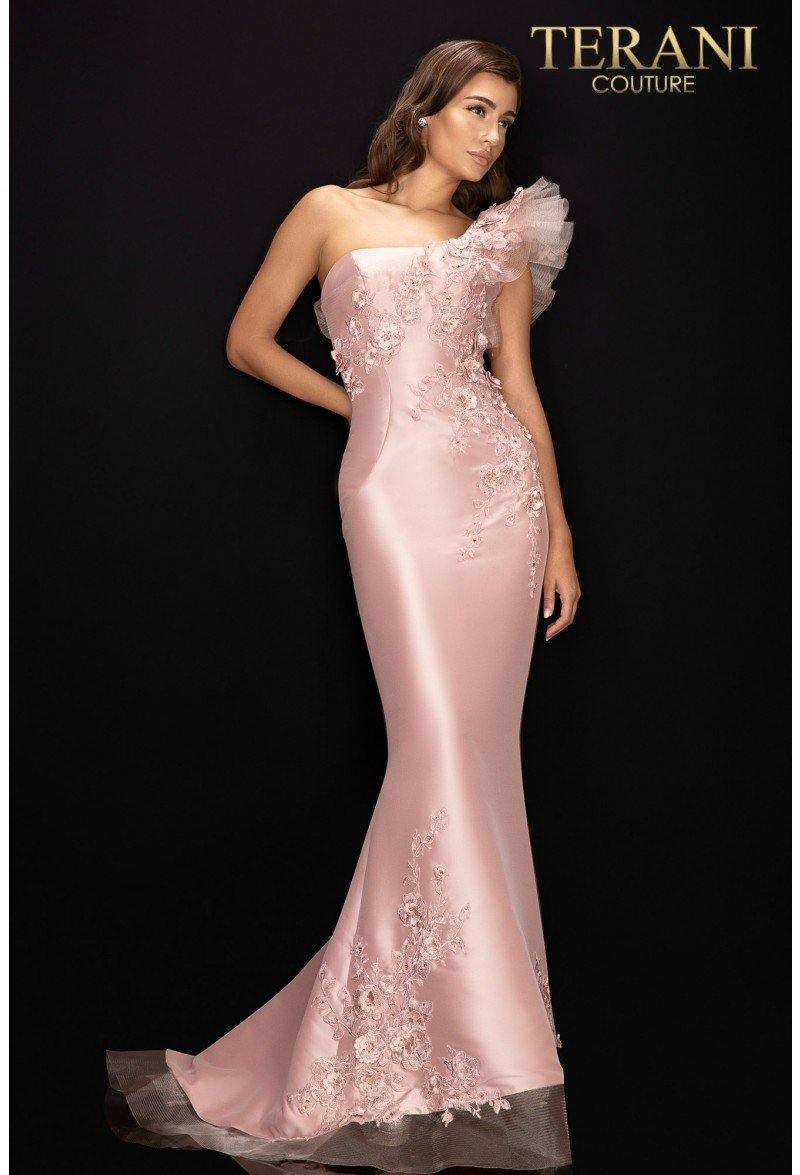 Elegant Formal Prom Trumpet Long Evening Premium Gown 2011E2094 by Terani Couture Elegant Formal Prom Trumpet Long Evening Premium Gown 2011E2094 by Terani Couture