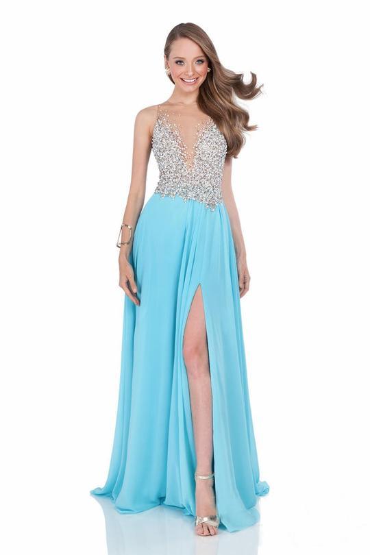 Terani Couture Stunning 1612P0502A Long Prom Gown