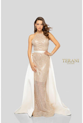 Terani Couture 1912P8437 Elegant Glamorous Sophisticated Prom Lightweight Dress